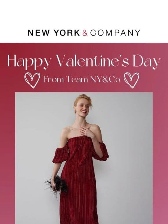 Happy Valentine’s Day From NY&Co!