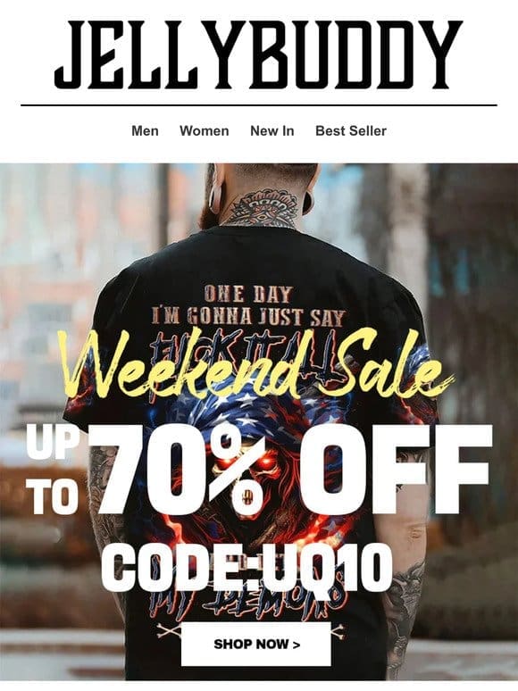 Here Now : Weekend Sale Up To 70% Off