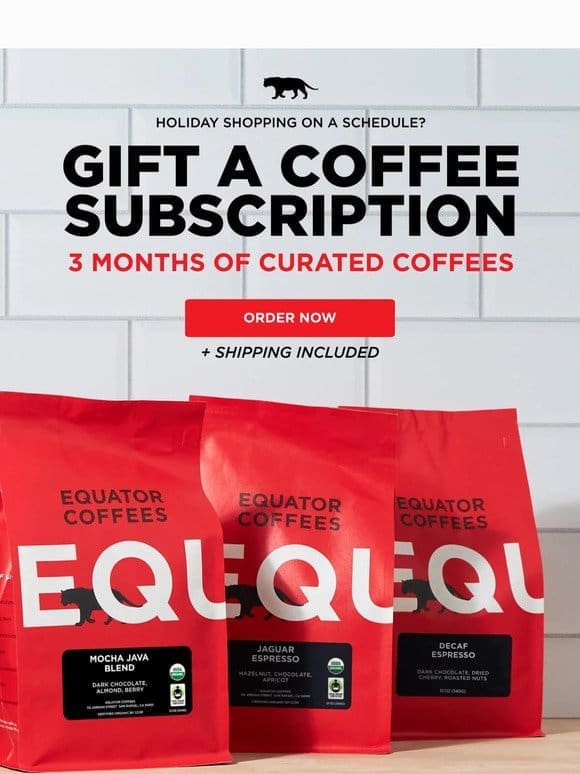 Here’s how to gift a coffee subscription ☕