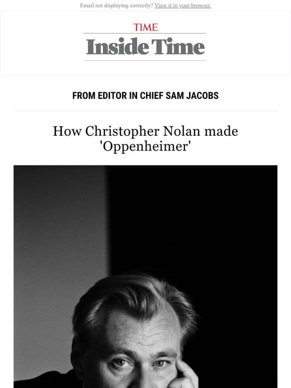 How Christopher Nolan made ‘Oppenheimer’