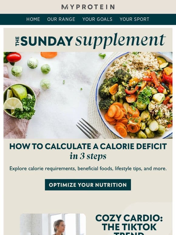 How to calculate a calorie deficit