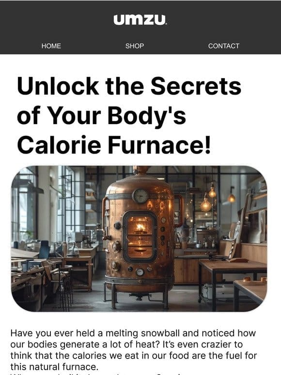 How to turn up the heat on your inner furnace  ️