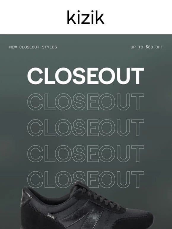 Hurry! Shop end-of-season closeouts
