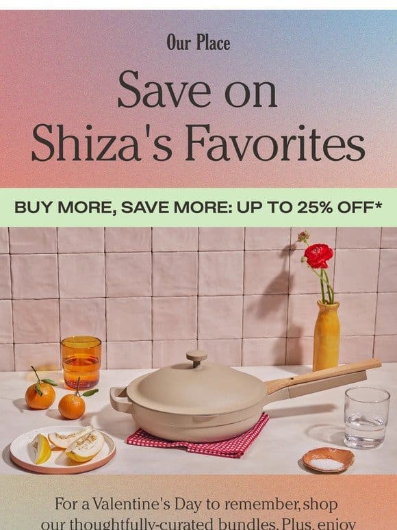 IYKYK Extra Savings on Shiza’s Favorites