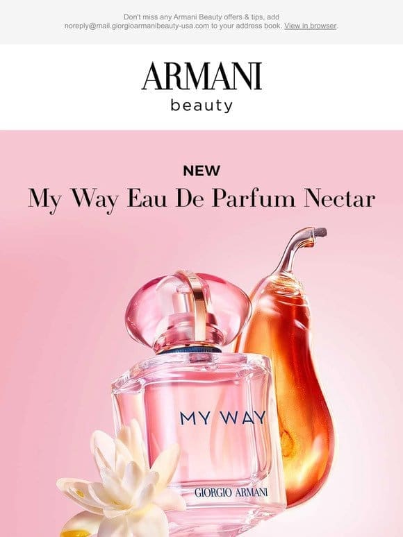 Introducing My Way Eau de Parfum Nectar