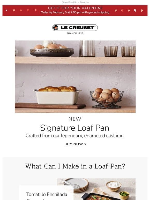 Introducing Our NEW Cast Iron Loaf Pan