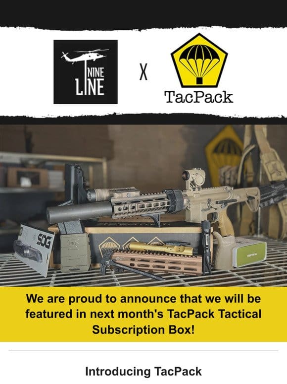 Introducing TacPack!