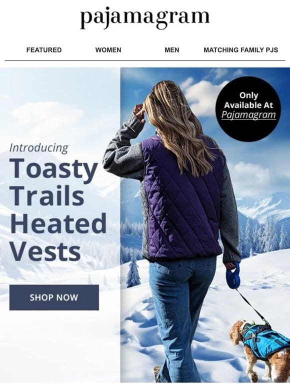 Introducing Toasty Trails: Heated Vests