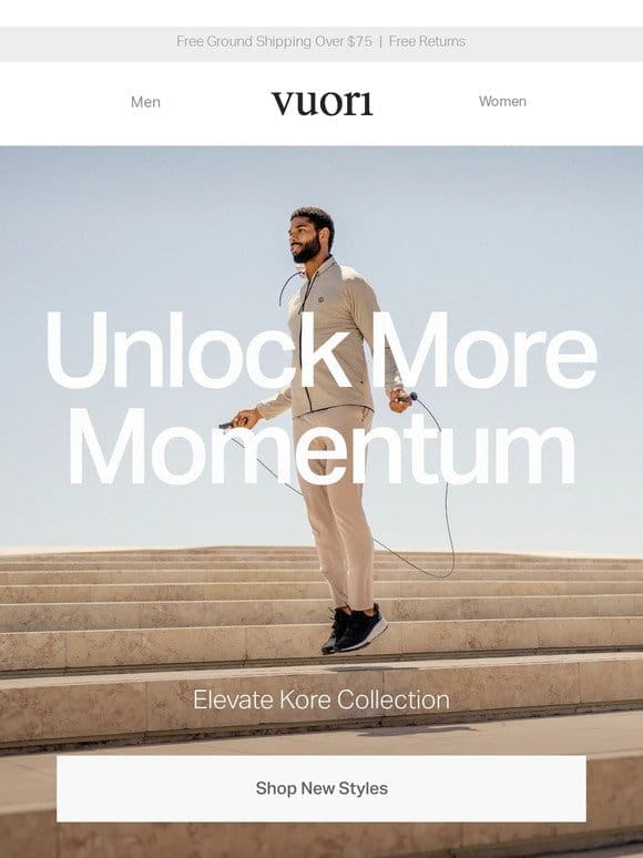 Introducing the Elevate Kore Collection