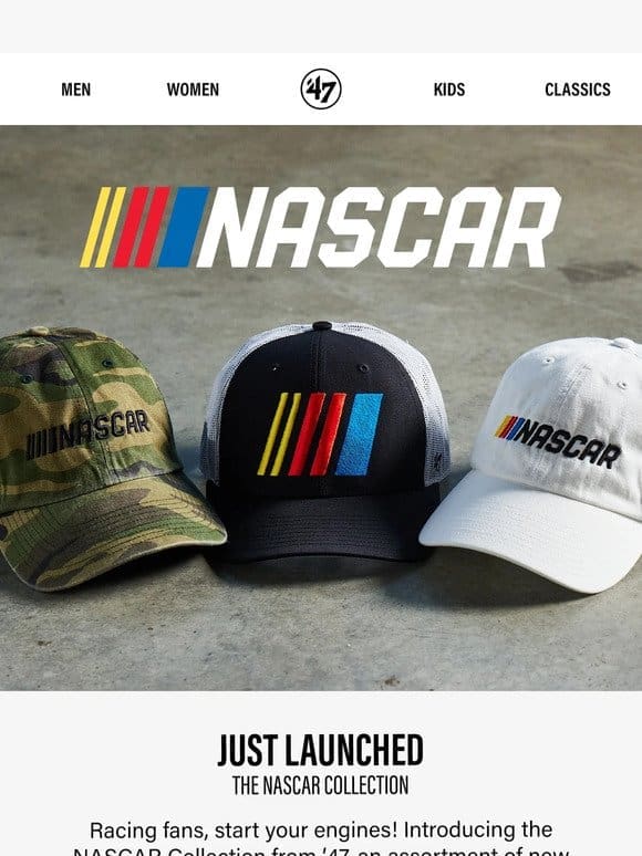 Introducing the New NASCAR Collection