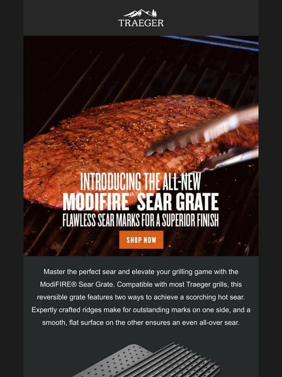 Introducing the all-new ModiFIRE® Sear Grate
