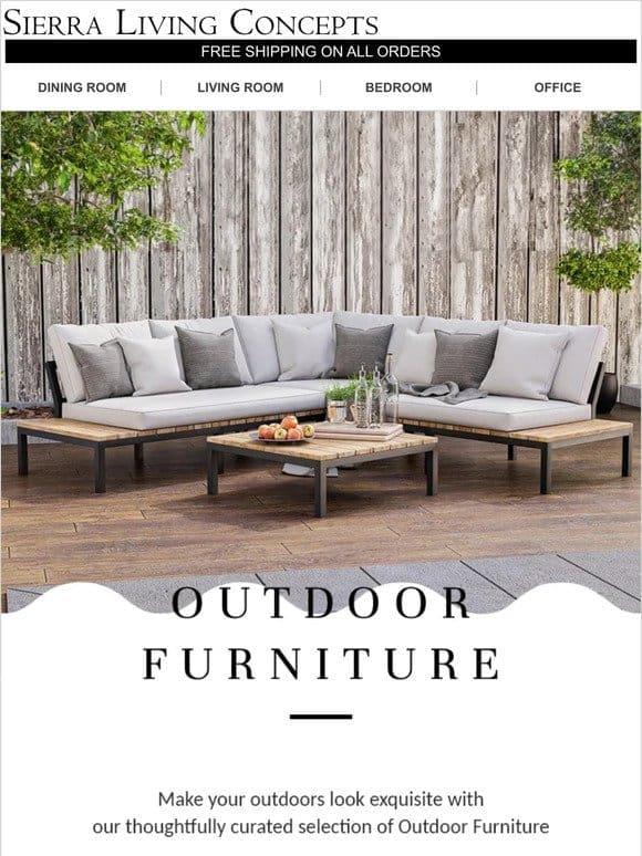 Invest in Summer Fun! ☀️ Durable Outdoor Furniture that Ships Free
