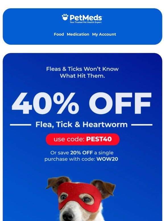 It’s Responsible Pet Owners Month! Get 40% OFF Flea & Tick