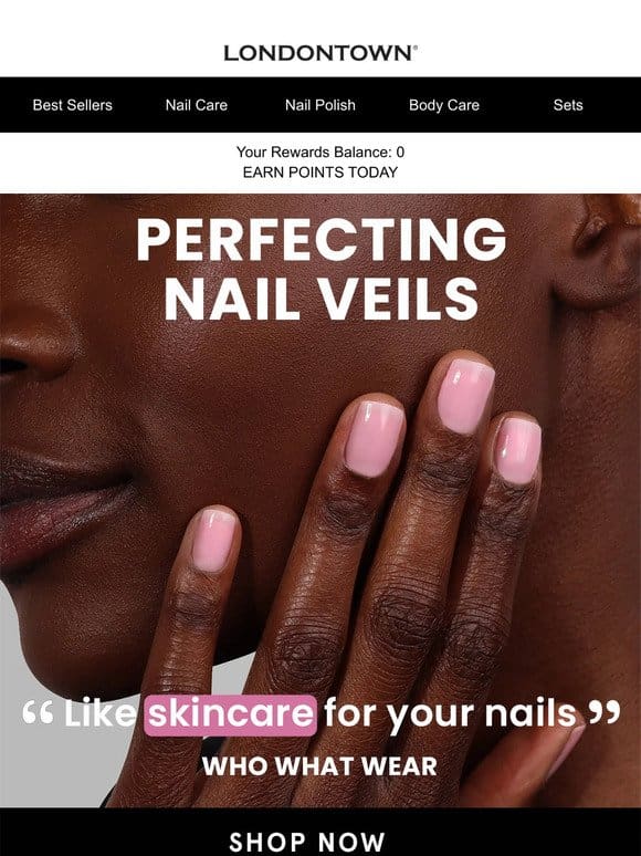 It’s like skincare for your nails ⭐