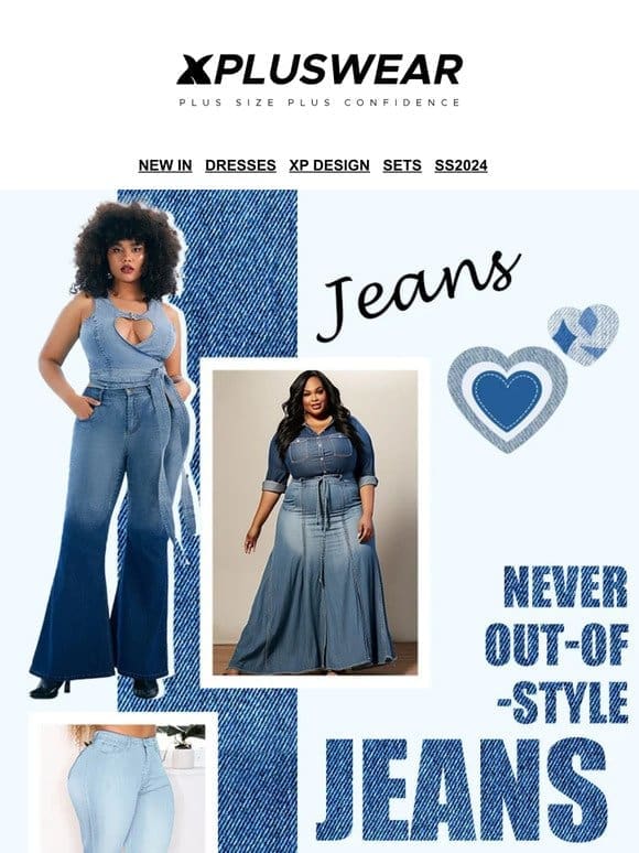 Jeans never goes out of style! | New styles are on sale