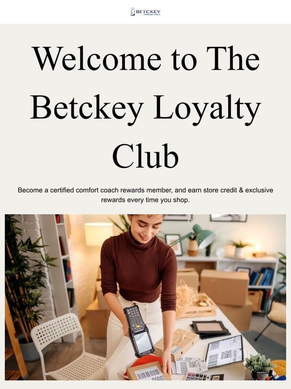 Join Betckey Rewards Club