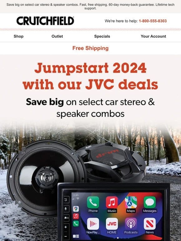 Jumpstart 2024 with our JVC deals