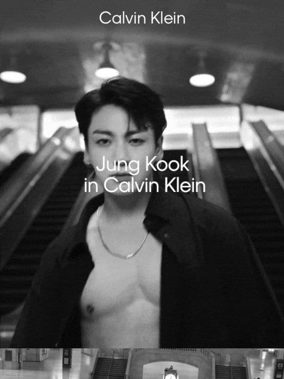 Jung Kook in Calvin Klein