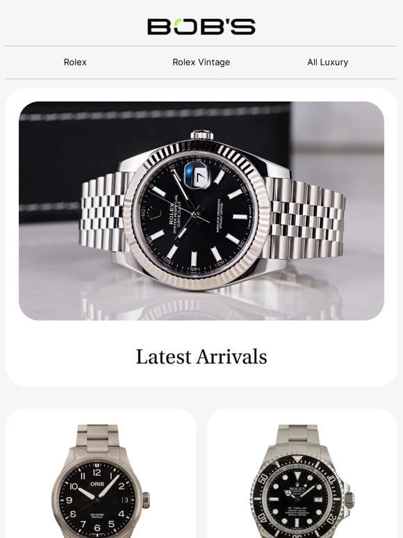 Just Arrived: Rolex Datejust You Have To See