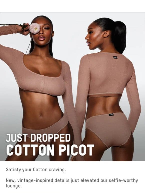 Just Dropped: Cotton Picot