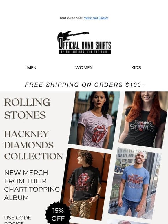 Just In: Rolling Stones ‘Hackney Diamonds’ Collection