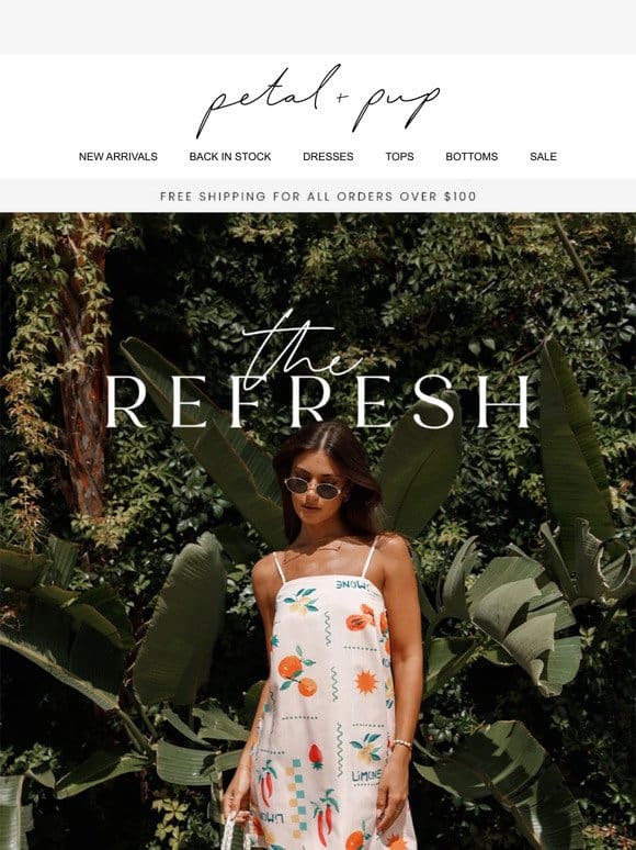 Just landed: The Refresh