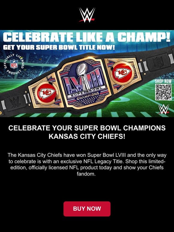 Kansas City Chiefs Super Bowl Legacy Title Available Now!
