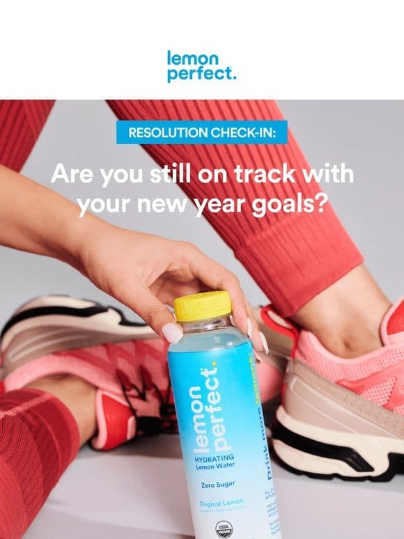 Keeping up with your resolutions?