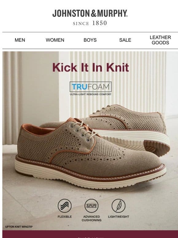 Kick It In Knit