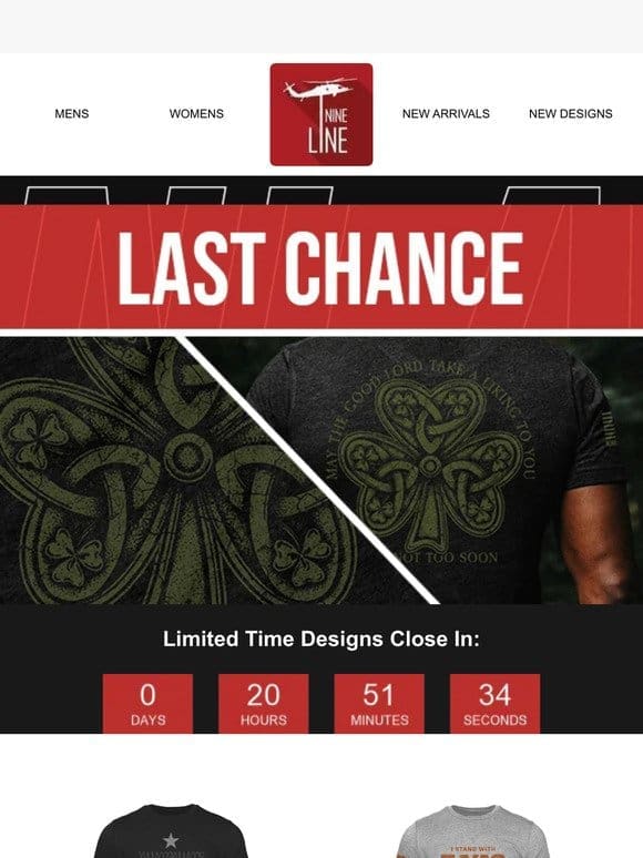 LAST CHANCE TO GET LUCKY