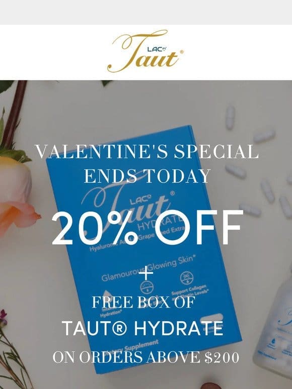 LAST CHANCE: Valentine’s Special Ends Today