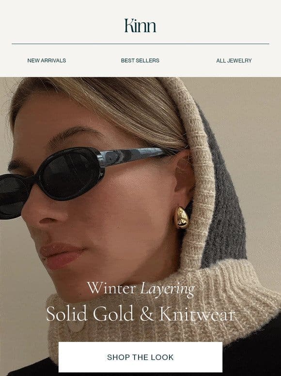 LAYER UP—Solid Gold & Knitwear