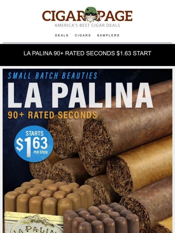 La Palina 90+ Seconds under 2 bucks