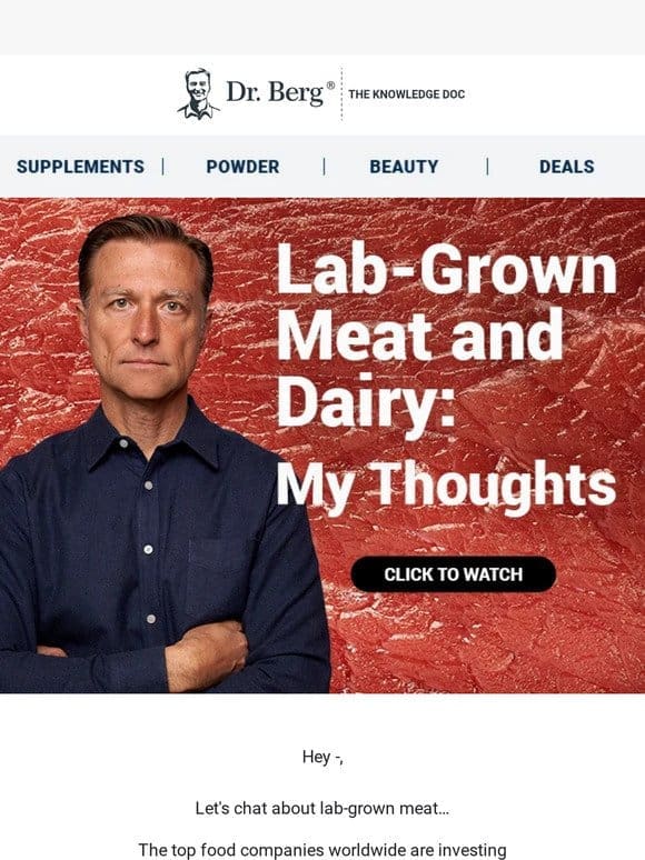 Lab-Grown Meat Is the Future… Really?