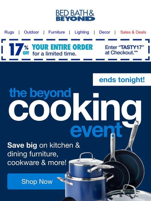 Last Call For Beyond Cooking Deals
