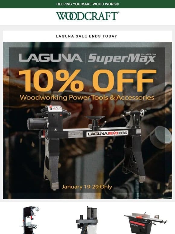 Last Chance Laguna: 10% Off Ends Today!
