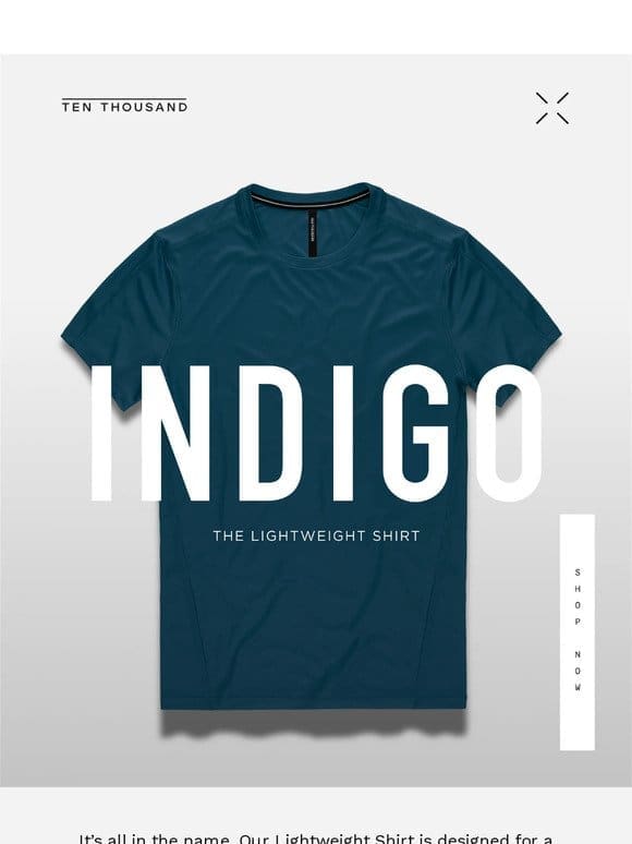 Lightweight Shirt | Now In Indigo