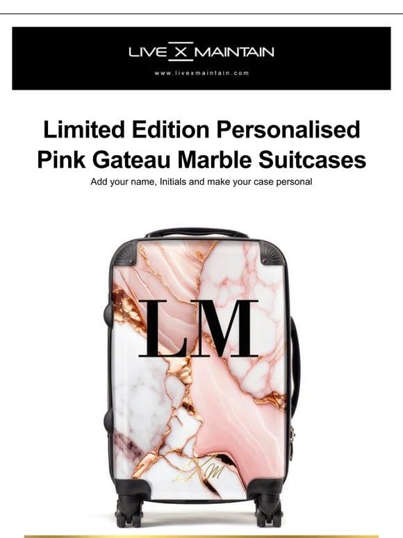 Limited Edition Suitcases Back In Stock