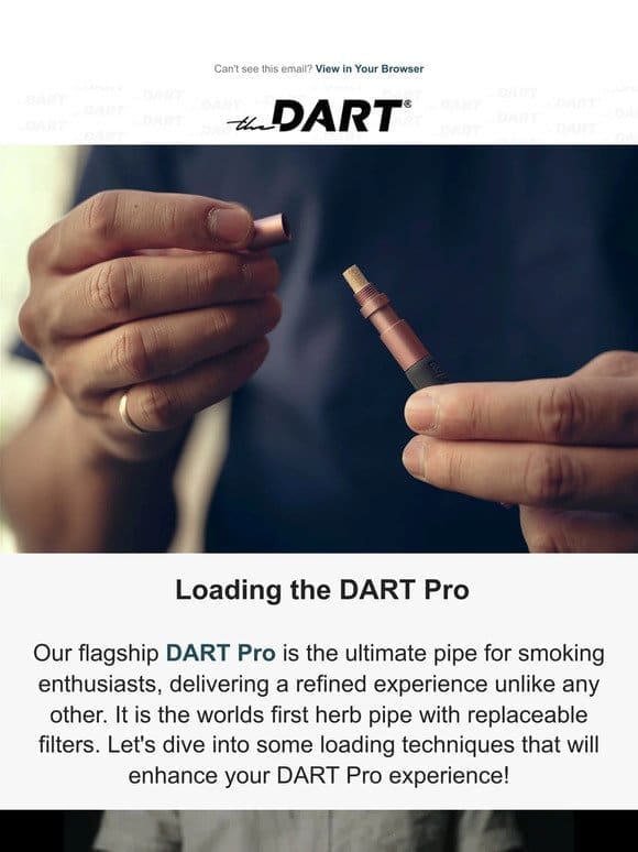 Loading Herb into The DART Pro
