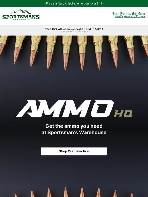 Lock and Load – Get Your Ammo at Sportsman’s