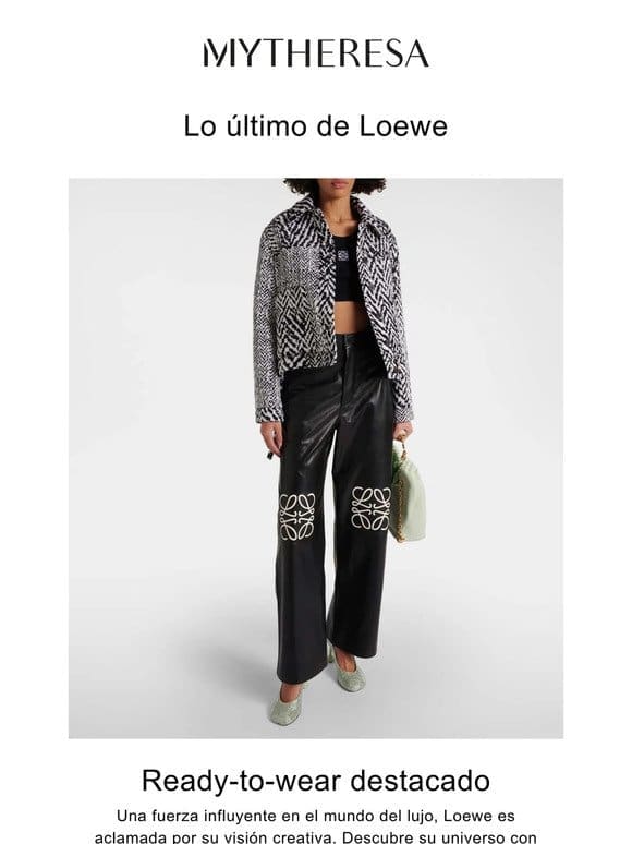 Loewe: ready-to-wear， bolsos y zapatos
