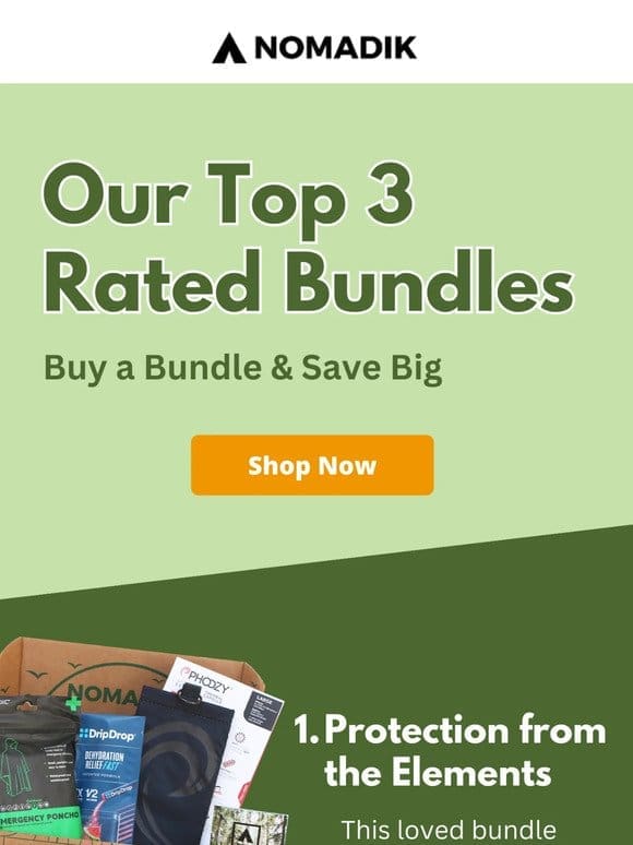 Look at our TOP 3 Rated Bundles