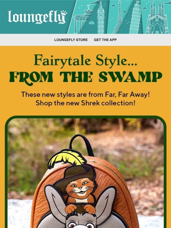 Loungefly Exclusive: Get Out of Our Swamp!