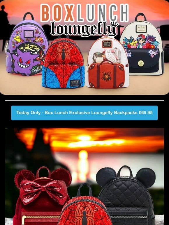 Loungefly Exclusives – 1 Day Only Deals