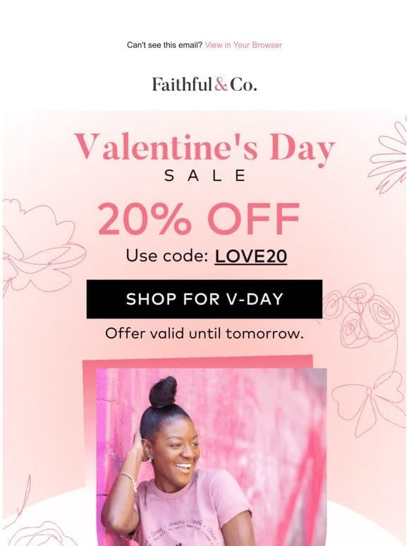 Love is in the air   20% OFF!