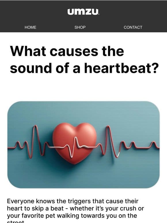 Lub-Dub: What causes the sound of a heartbeat?
