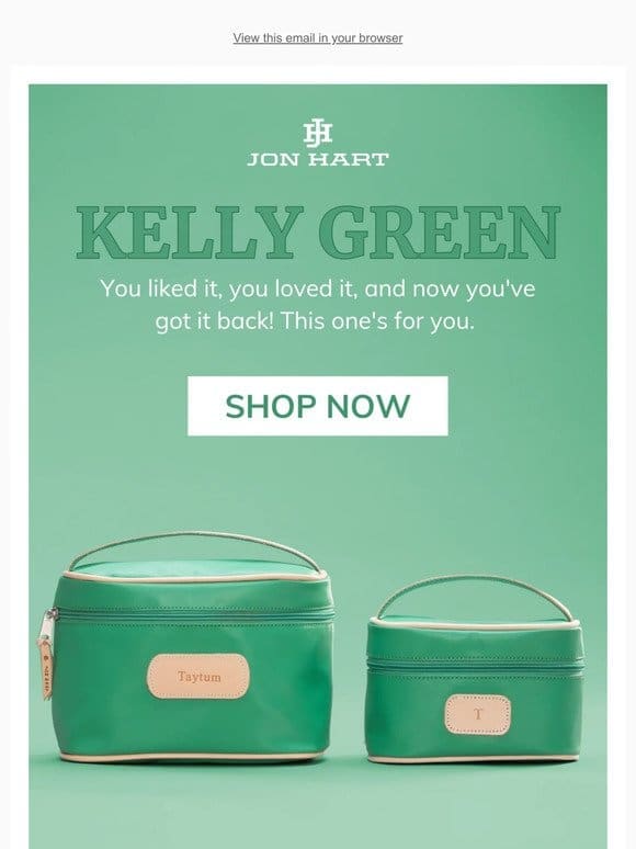Lucky in Love with Kelly Green