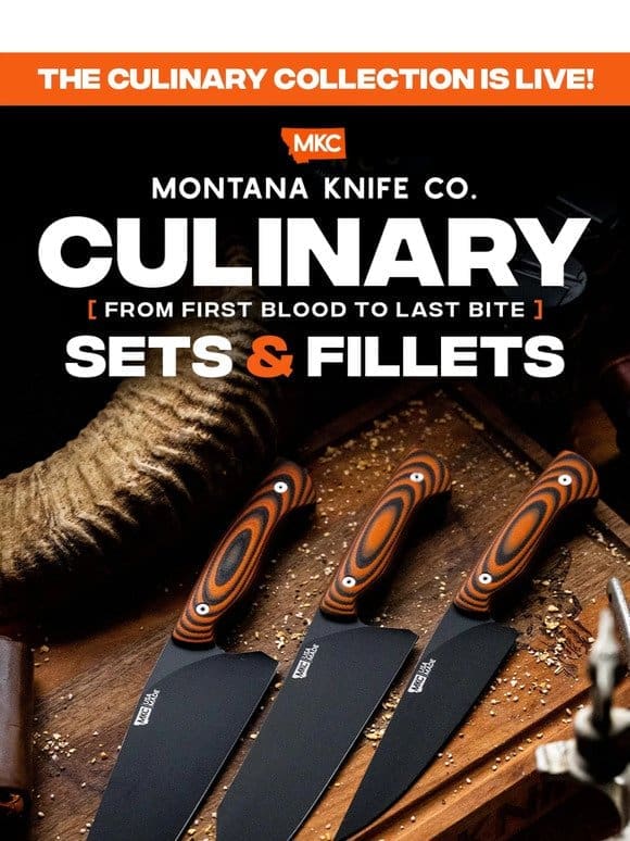 MKC Culinary Sets & Flathead Fillets are LIVE!