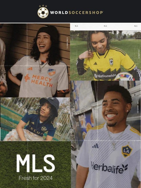 MLS Jersey Launch Day #3! Galaxy， Columbus， St. Louis， and More!