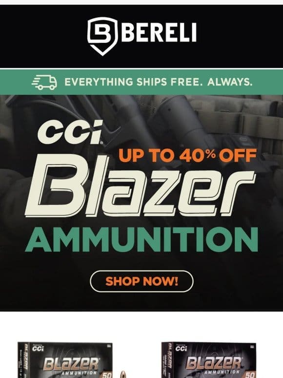 Major Sale? Check! ✅ CCI Blazer Ammo Price Drop ⬇️